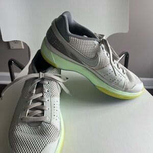 Nike Gray and Lime WOMENS Basketball Shoes